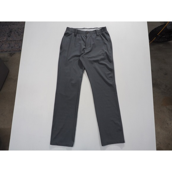 Under Armour Other - Under Armour Pants Mens 32x32 Gray Elastic Waist Stretch Performance Athletic